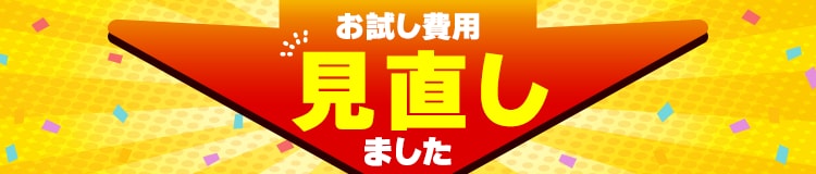 お試し費用見直しました！人気の商品をさらにお得にご紹介のページはこちら。平日は毎日更新、お見逃しなく！
