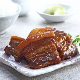 【計1710g/(190g×9)】鹿児島県産黒豚使用　豚角煮 | 柔らかなお肉と甘辛ダレの相性抜群です。