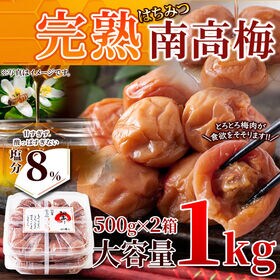 【1kg】南高梅《完熟》はちみつ味