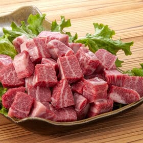 【計600g(200g×3P)】「松阪肉　丸賢」A5ランク限定！松阪牛 サイコロステーキ | 日本三大和牛の1つ「松阪牛」のサイコロステーキ A5ランクの贅沢な味わいをお楽しみください