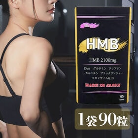 【賞味期限間近】【1袋 90粒 約1ヵ月分】国内製造『極ボディ HMB サプリ』1日3粒