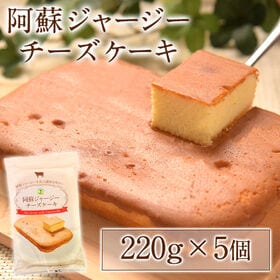 【計1100g(220g×5個)】阿蘇ジャージーチーズケーキ | しっとり&ふわふわな舌触り！