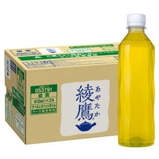 【48本】綾鷹 410ml PET ラベルレス