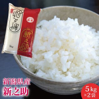 新潟県産 新之助計10kg(5kg×2)